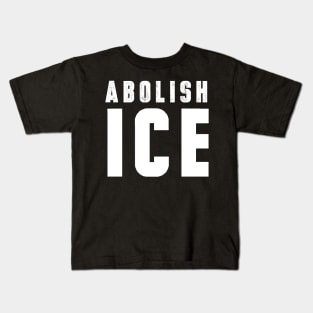 Abolish ICE Distressed Tshirt Kids T-Shirt